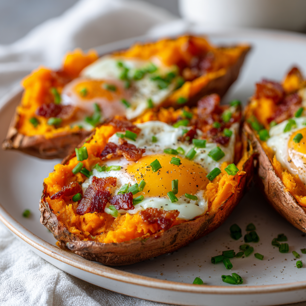 Breakfast Sweet Potatoes