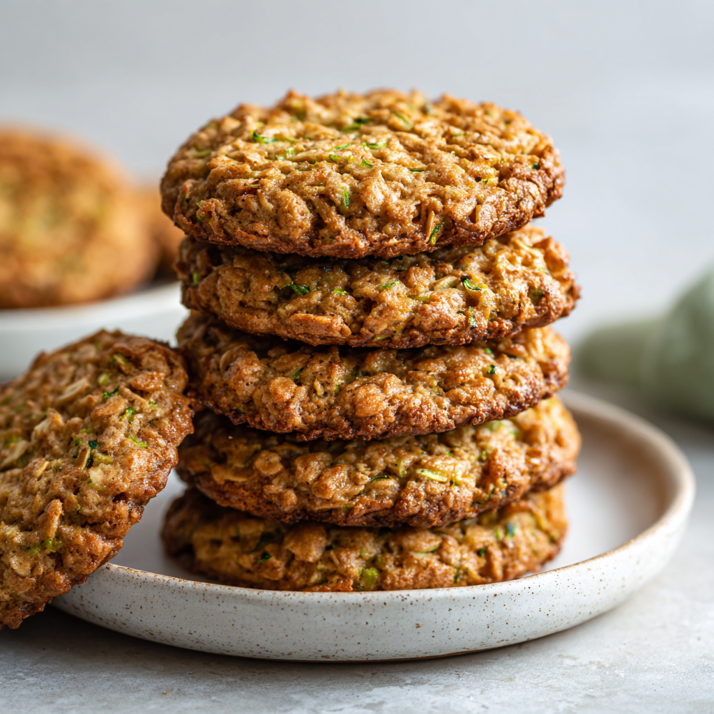 Zucchini Bread Breakfast Cookies