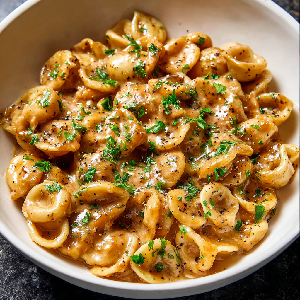 French Onion Pasta