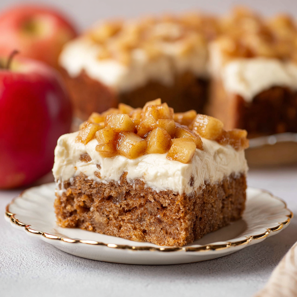 Vegan Applesauce Cake