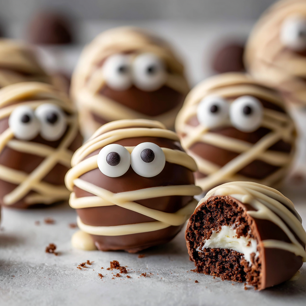 Mummy Oreo Truffles