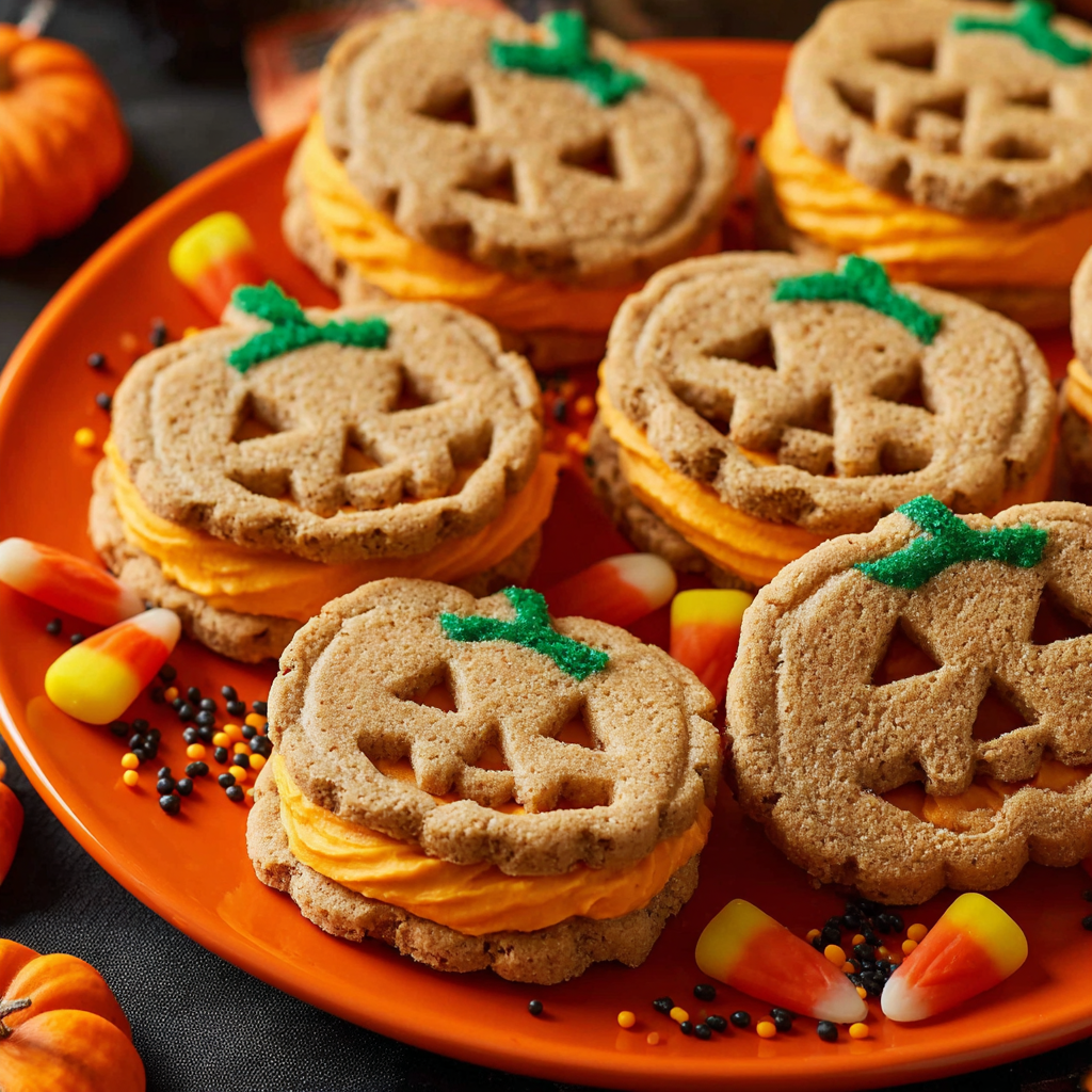 Jack-O’-Lantern Cookies