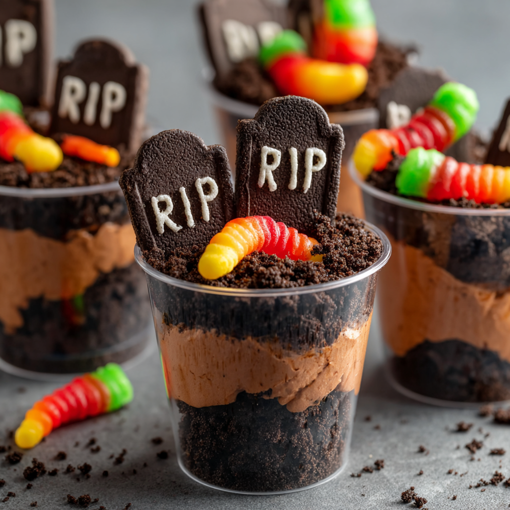 Halloween Dirt Cups