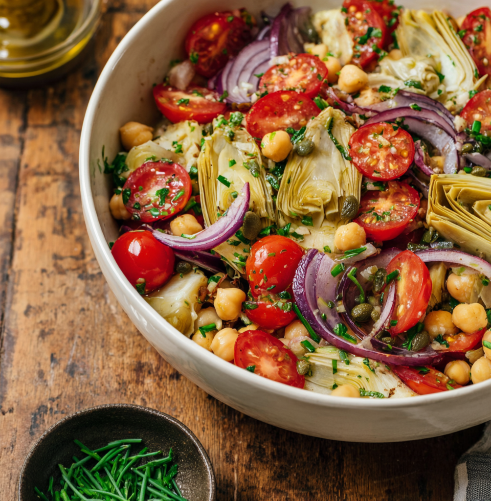 Artichoke & Tomato Summer Salad