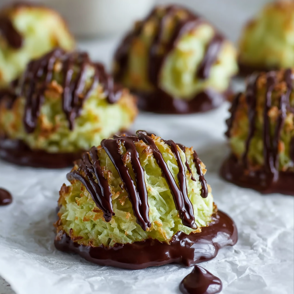 Pistachio Coconut Macaroons (Soft & Chewy)