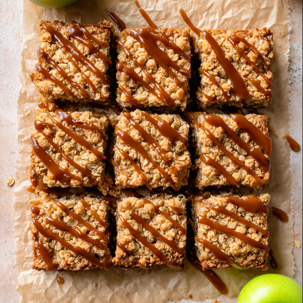 Caramel Apple Cheesecake Bars