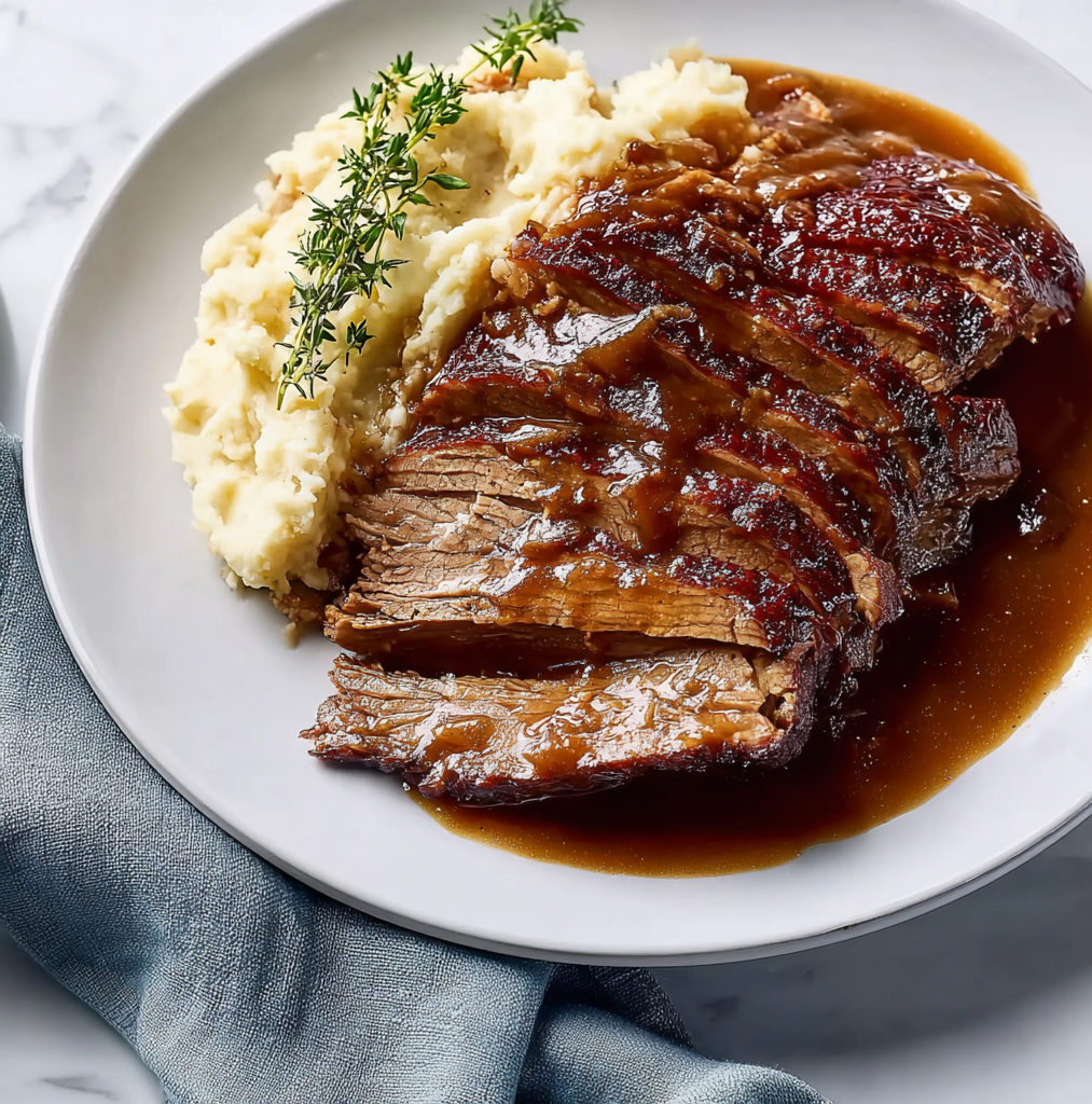 Traditional German Sauerbraten