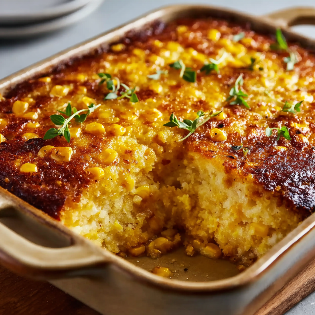 Honey-Glazed Corn Casserole
