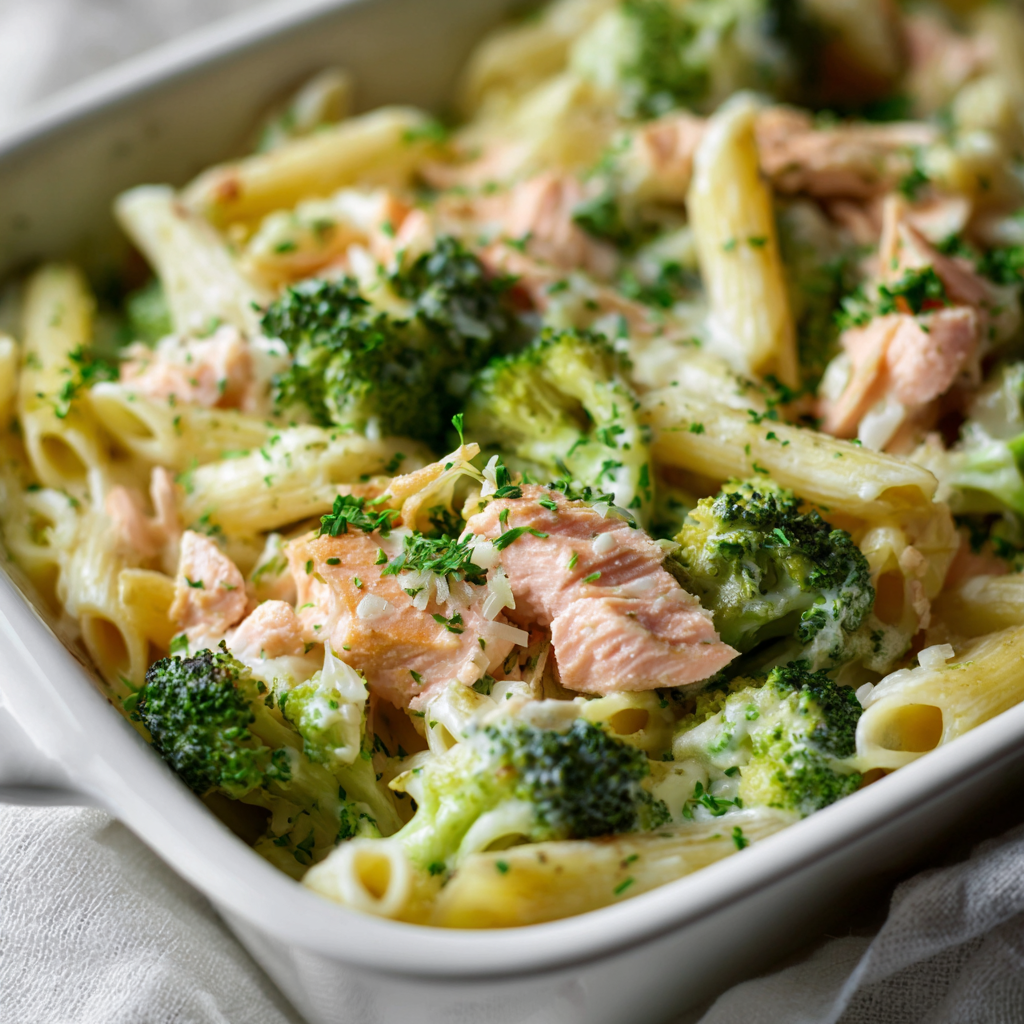 Salmon & Broccoli Pasta