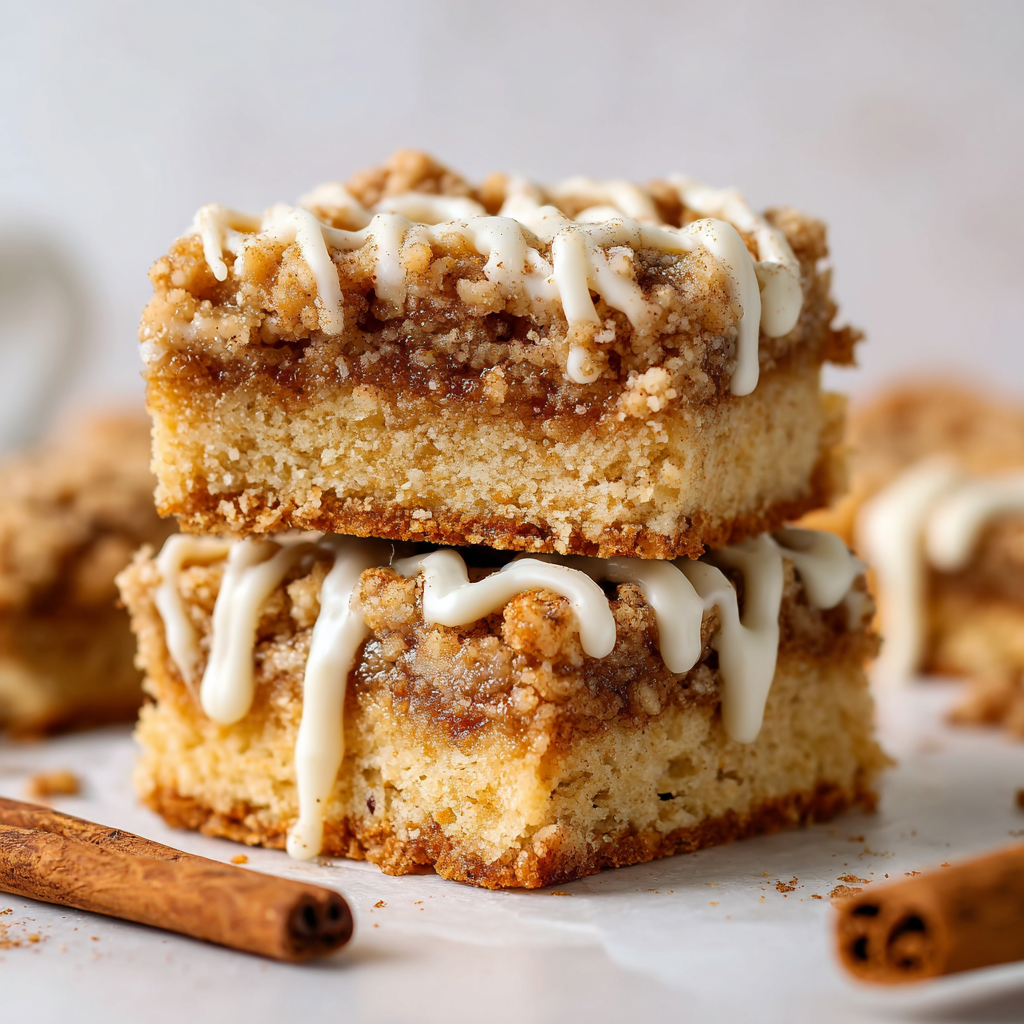 Cinnamon Roll Blondies