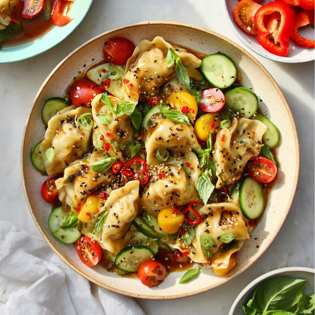 Potsticker (Dumpling) Salad