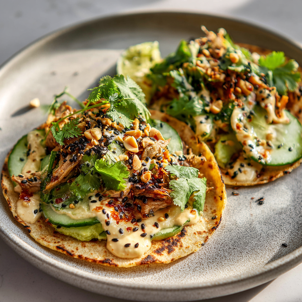 Teriyaki Chicken Tacos