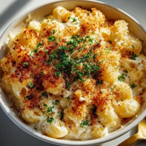 Garlic Parmesan Mac Cheese