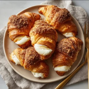 Pumpkin Cheesecake Crescent Rolls