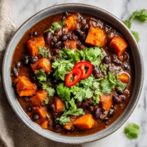 Crockpot Sweet Potato Chili