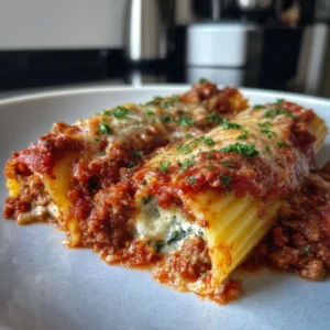 Irresistible 12 Stuffed Manicotti Meat Sauce Perfection