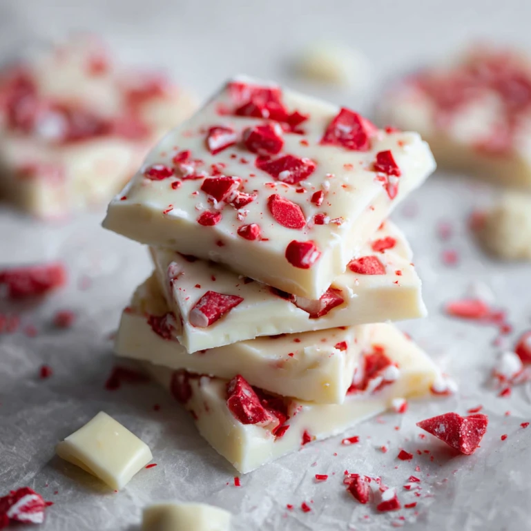 Peppermint Crunch White Chocolate Covered Graham Crackers