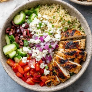 Greek Chicken Bowl