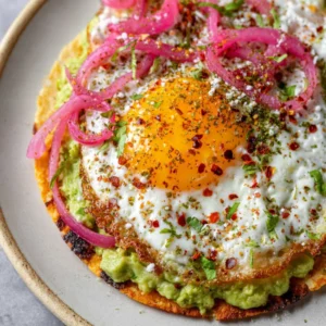 Crispy Feta Fried Eggs (Viral Recipe)