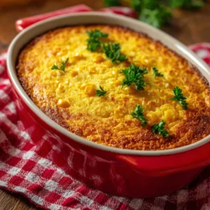 Easy Jiffy Corn Casserole