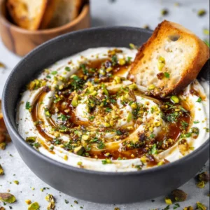 Whipped Feta with Honey Dip