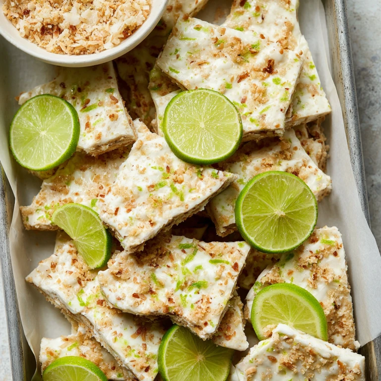 Key Lime Pie Yogurt Bark
