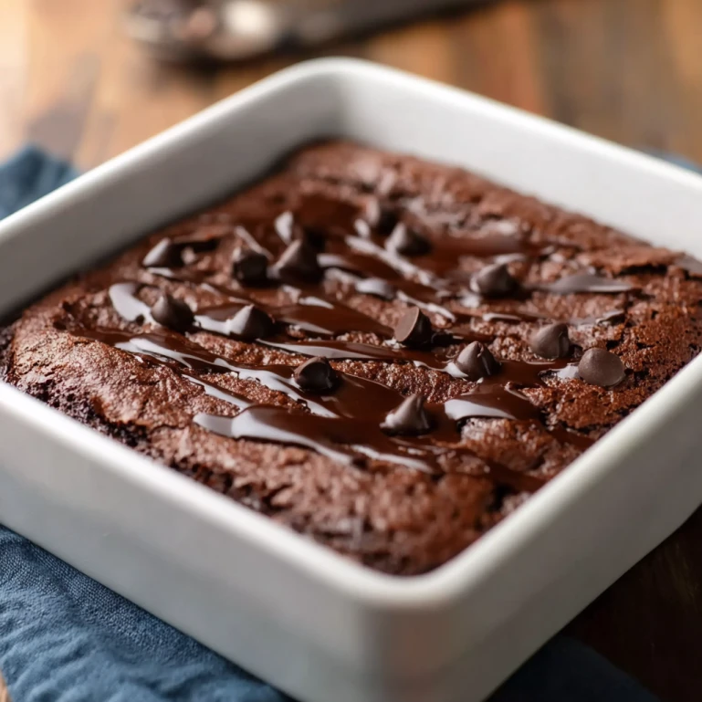 Quick Cottage Cheese Microwave Brownie