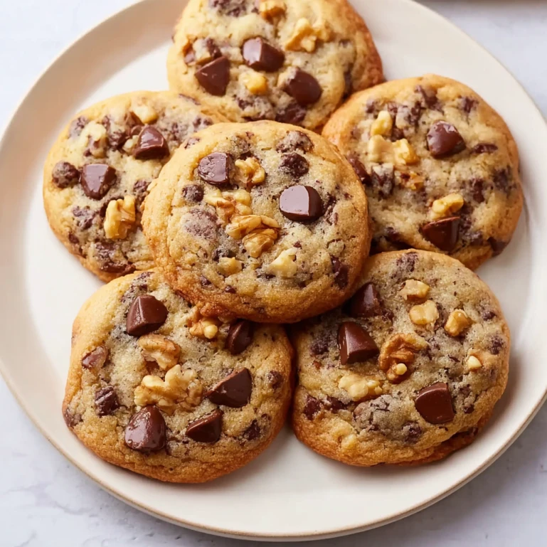 Chewy Banana Bread Chocolate Chip Cookies