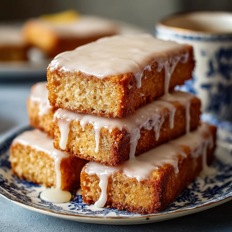 Soft Baked Maple Donut Bars