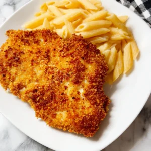 Schnitzel With Noodles
