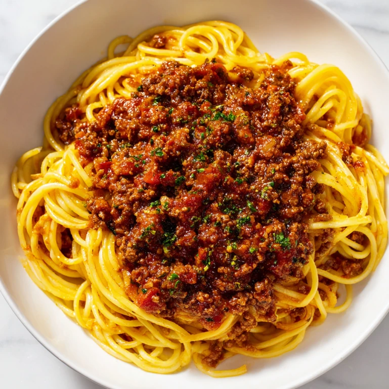 Spaghetti and Meat Sauce