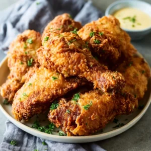 Crispy Air Fryer Buttermilk Fried Chicken That Wows!