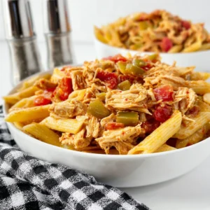 Crock Pot Chicken Fajita Pasta