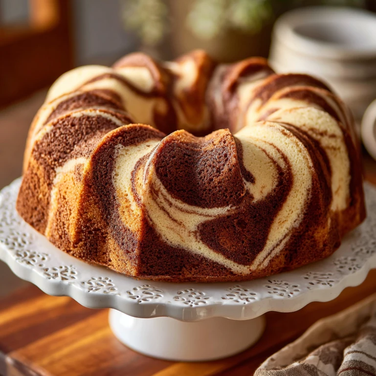 Cinnamon Swirl Bundt Cake