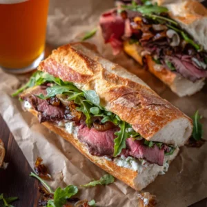 Prime Rib Steak Sandwiches