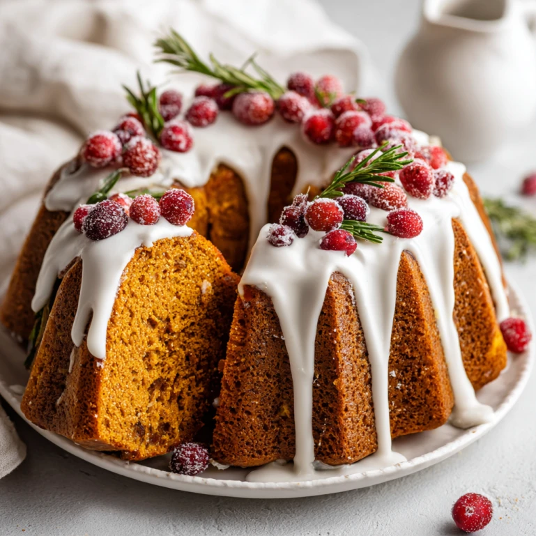 Gingerbread Bundt Cake
