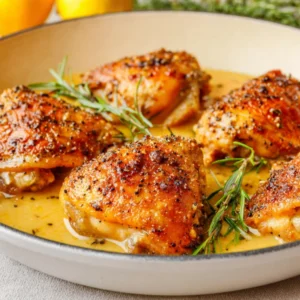 Braised Chicken Thighs