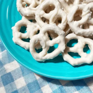 White Chocolate Covered Pretzels
