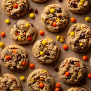 Reese’s Pieces Peanut Butter Cookies