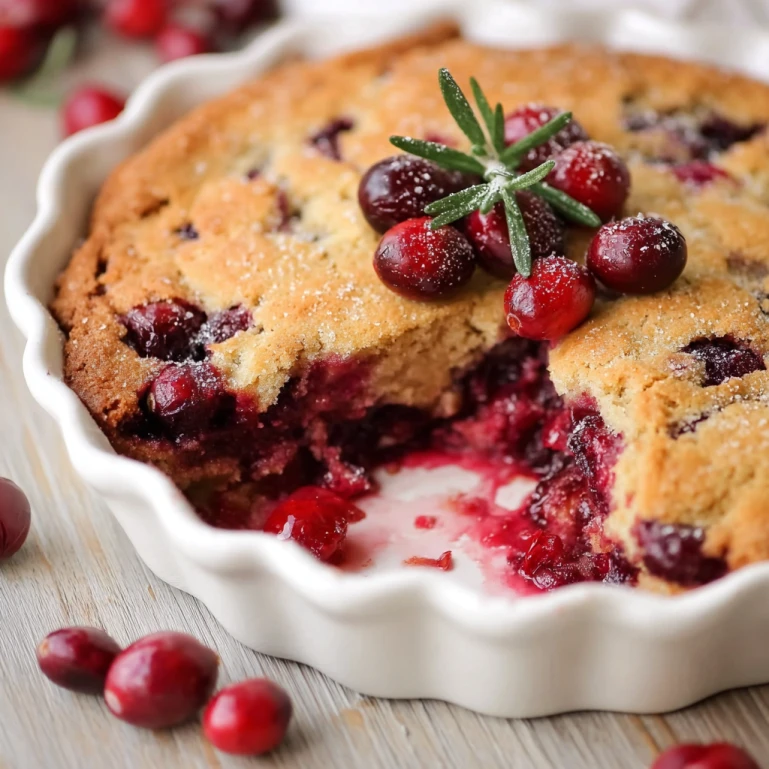 Nantucket Holiday Cranberry Pie