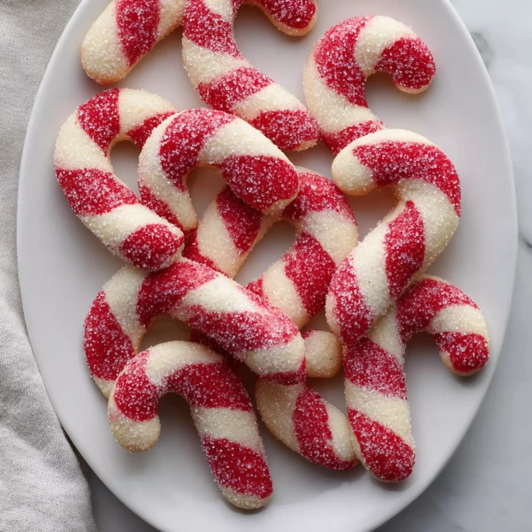 Candy Cane Cookies