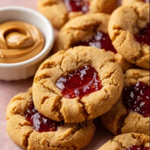 Peanut Butter and Jelly Cookies
