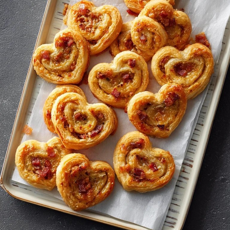 Gruyere and Crab Palmiers