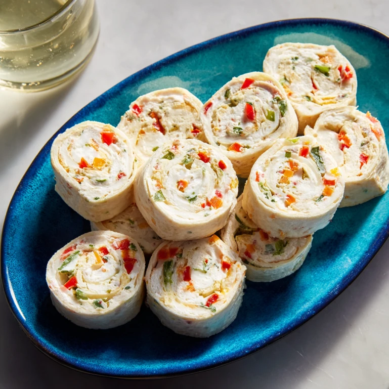 Christmas Party Pinwheels