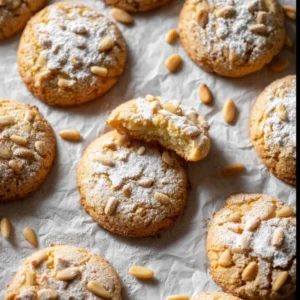 Easy Italian Pignoli Cookies
