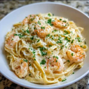 Shrimp Alfredo Fettuccine