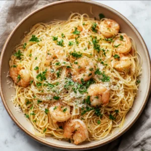 lemon garlic parmesan shrimp pasta
