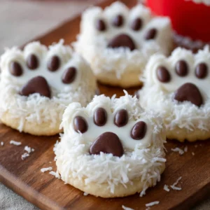 Polar Bear Paw Cookies
