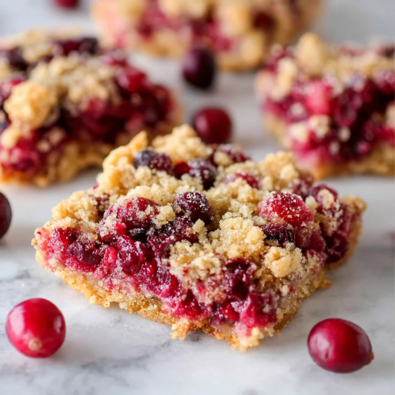 Oatmeal Cranberry Bars