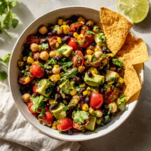 Chili Lime Bean Salad